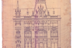 Fațada Caru cu bere, arh. Kofsinsky - 1879