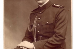Sergentul Radu Titus MIRCEA, comandant al Diviziei de Gardă - (1933)