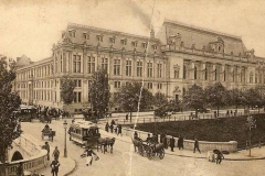 Pod peste Dâmbovița la Tribunal - București, 1909