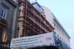 Lucrari restaurare fatada Caru' cu bere - 2013