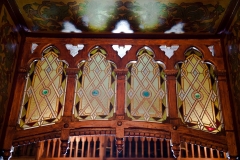 Vitralii restaurant centrul vechi Caru' cu bere