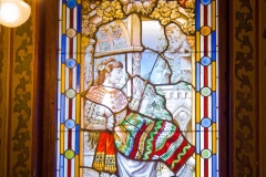 Vitralii restaurant centrul vechi Caru' cu bere